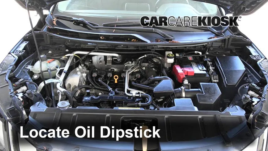 2021 Nissan Rogue S 2.5L 4 Cyl. Oil Check Oil Level